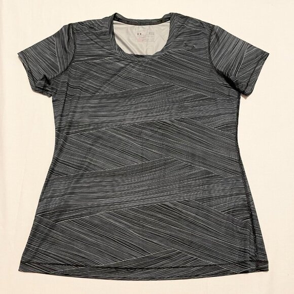 Under Armour Womens Shirt Size Large Heatgear Fitted Tshirt - Picture 1 of 16